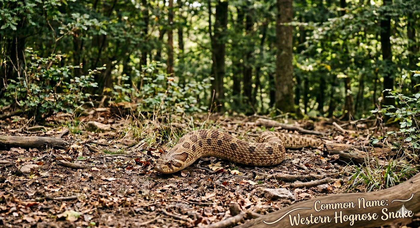 Western hognose snake